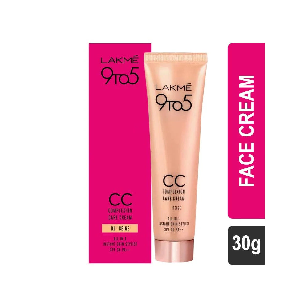 Lakme CC Cream, Beige, 30gm
