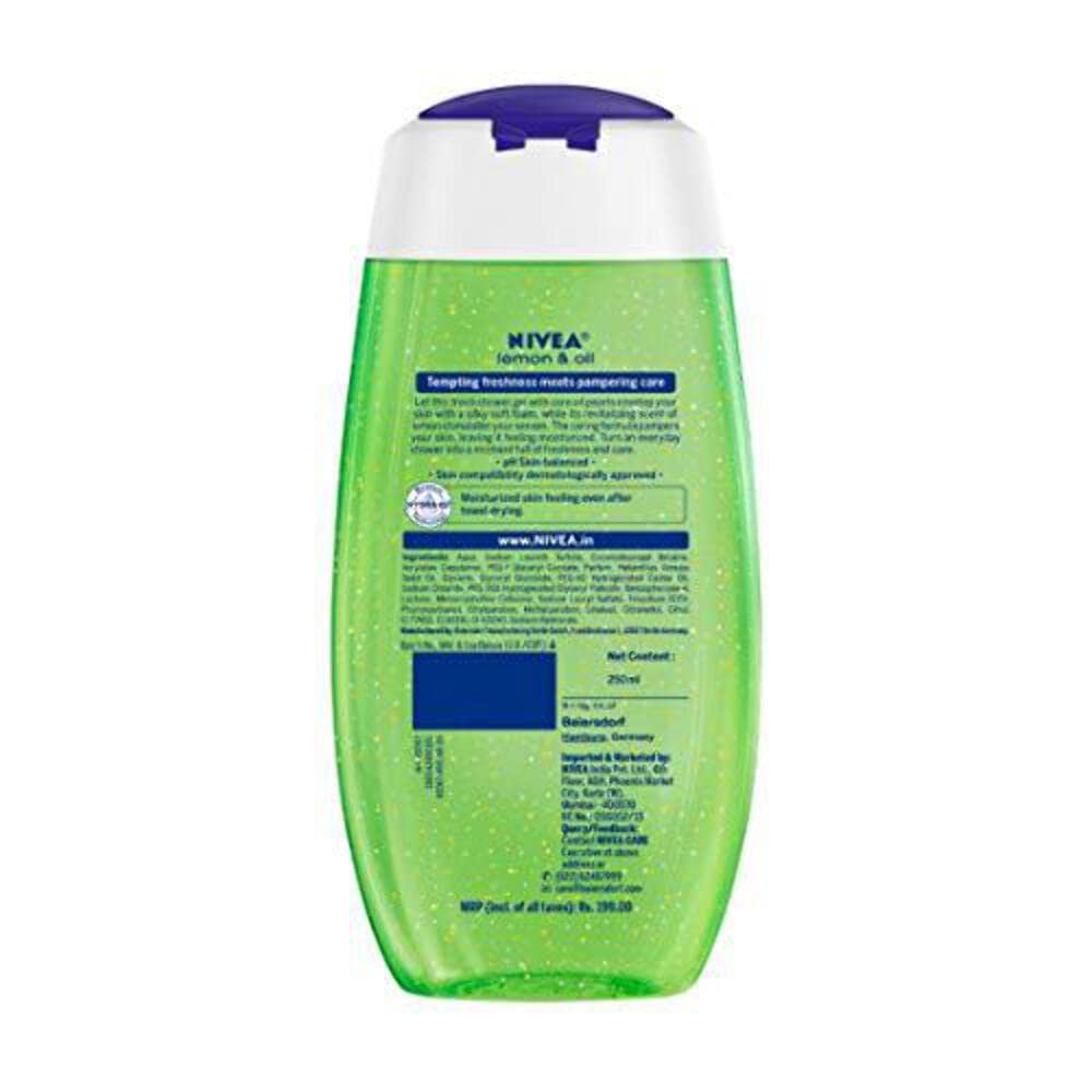 NIVEA LEMON & OIL SHOWER GEL,250ML Just Colorme